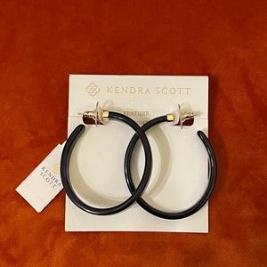 NWT Kendra Scott Kash Hoop Earrings